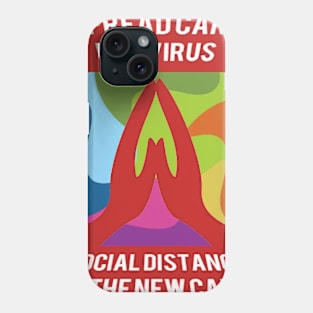 social distancing 004 Phone Case