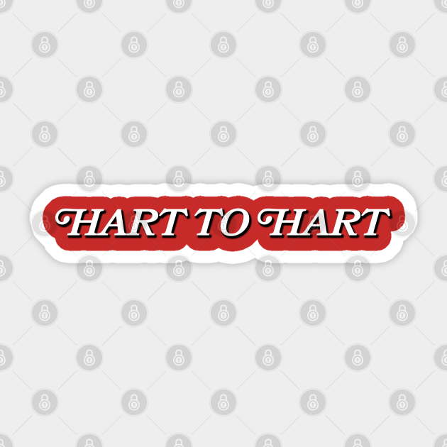 Hart to Hart logo - Hart To Hart - Sticker