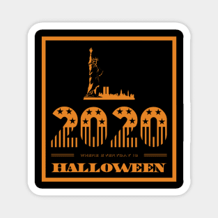 Halloween in America 2020 Magnet