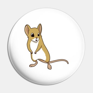 Kawaii grasshopper mouse Pin