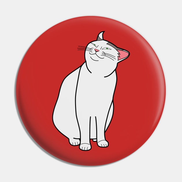 Smug Cat Meme Pin by Sashen