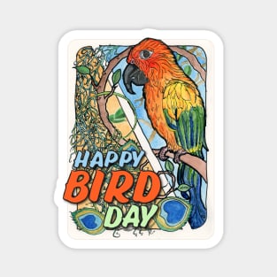 Happy Bird Day! Magnet