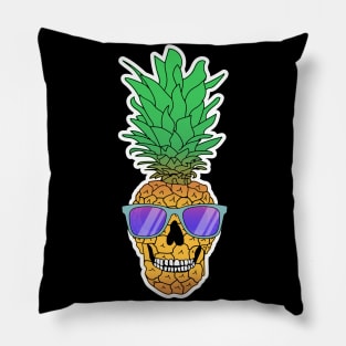 Pineapple Skull Pillow