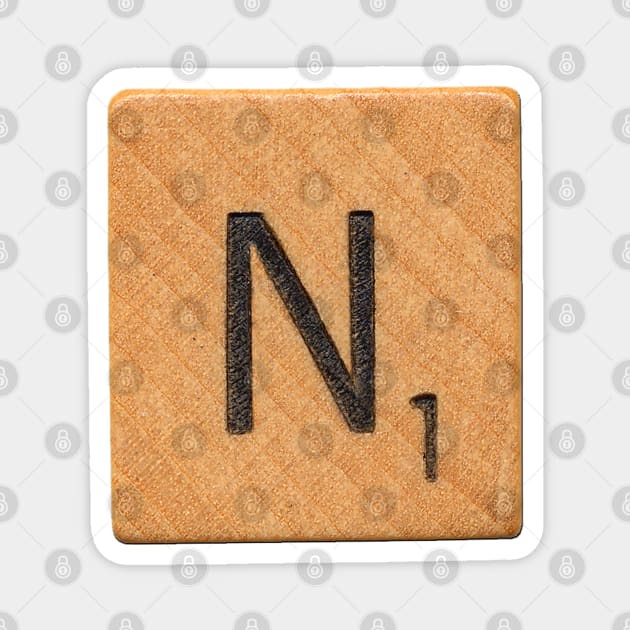 Scrabble Tile 'N' Magnet by RandomGoodness