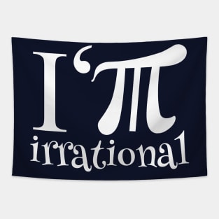 I'm Irrational Math Humor Tapestry