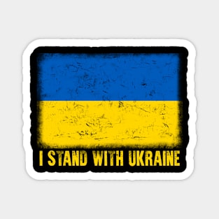 I stand with Ukraine Magnet