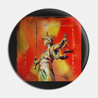 Lady Justice 0120 Pin