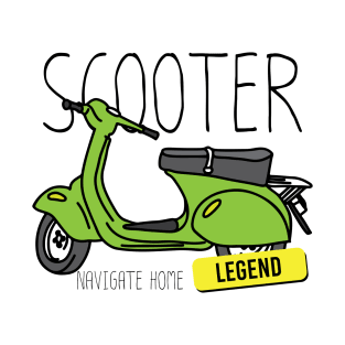 Scooter Navigate home T-Shirt