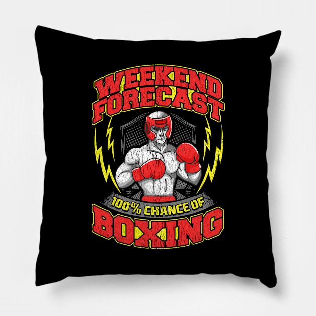 Awesome Weekend Forecast: 100% Chance of Boxing Pillow by theperfectpresents