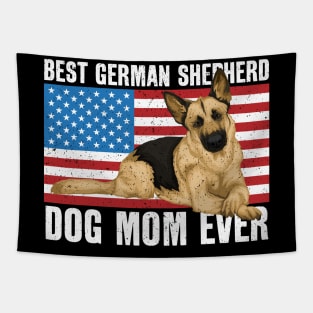 Best German Shepherd Dog Mom Ever Tapestry