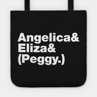 Angelica Eliza & Peggy Schuyler Sisters Roll Call Tote