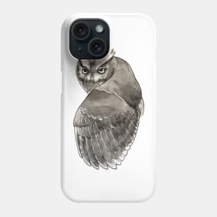 Screech Owl Cute Realistic Phone Case