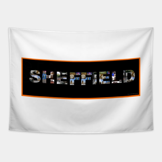 sheffield uk Tapestry by Simon-dell