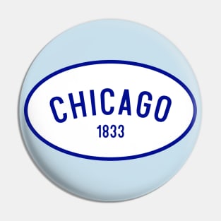 Chicago 1833 Alt Pin