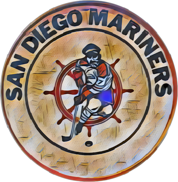 San Diego Mariners Hockey Kids T-Shirt by Kitta’s Shop