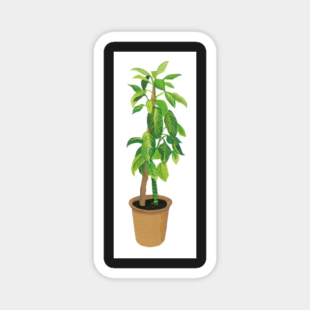 Houseplant Magnet by argiropulo