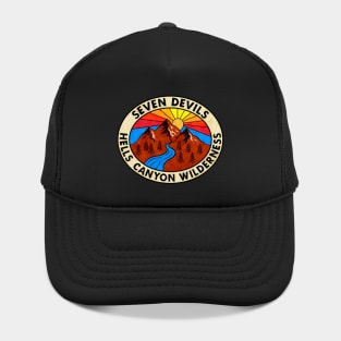 Seven Devils Mountains Hells Canyon Wilderness Idaho Snake River Hat