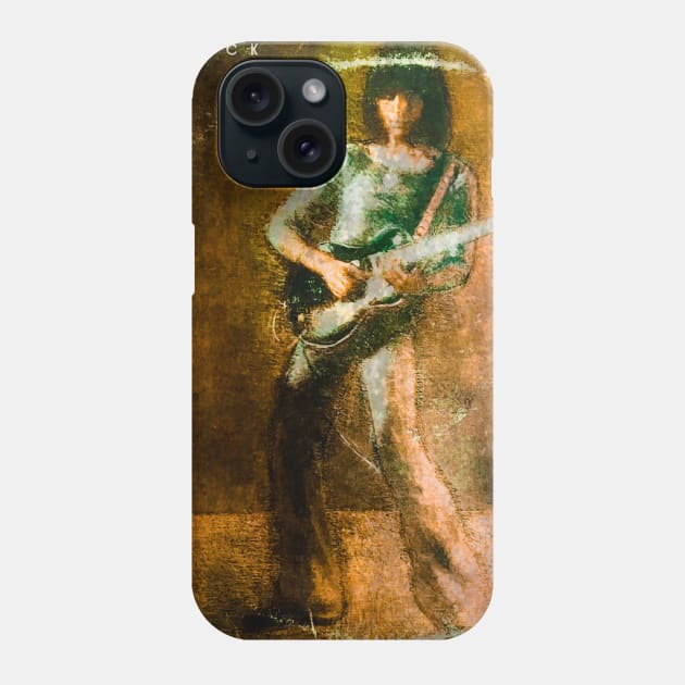 Jeff Beck - Blow By Blow Phone Case by CoolMomBiz