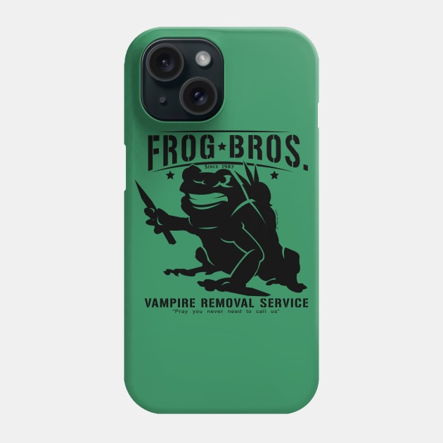 Frog Bros Vampire Removal Phone Case by Illustratorator