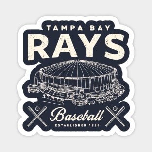 Tampa Bay Rays 1 by Buck Tee Originals Magnet