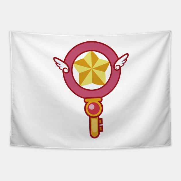 CardCaptor Sakura Key Tapestry by TheBigWish