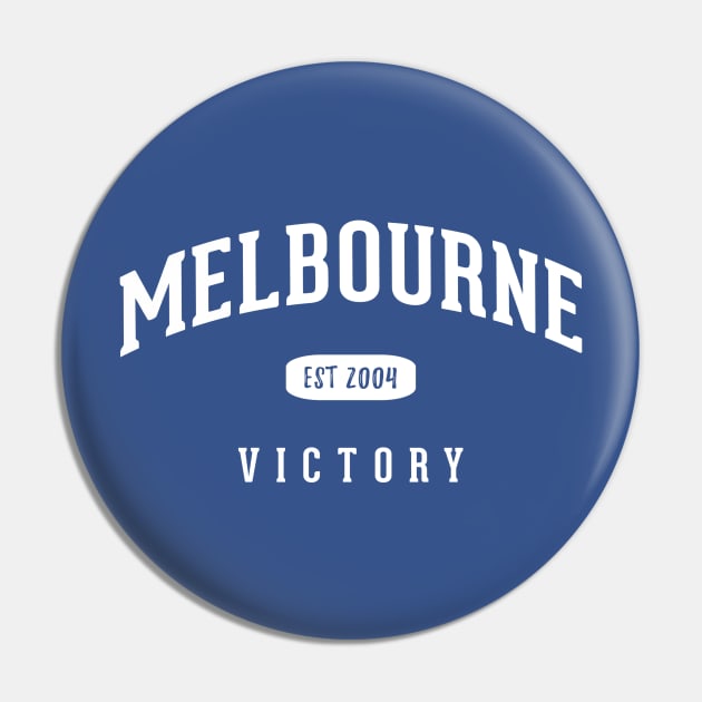 Melbourne Victory Pin by CulturedVisuals