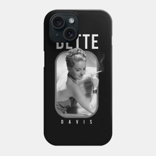 bette davis young black and white Phone Case
