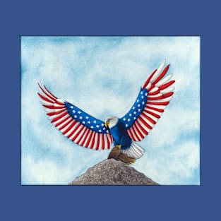 Patriotic Eagle T-Shirt