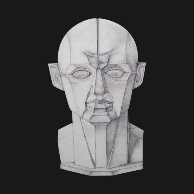 Art of anatomy, Head structure, Sculpture drawing by Tapood