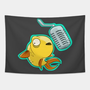 Singing Fish Tapestry