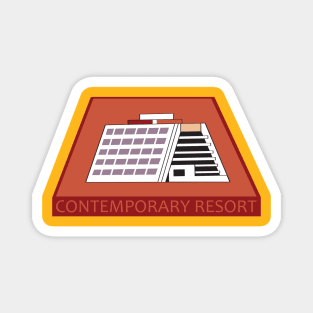 Contemporary Resort Magnet