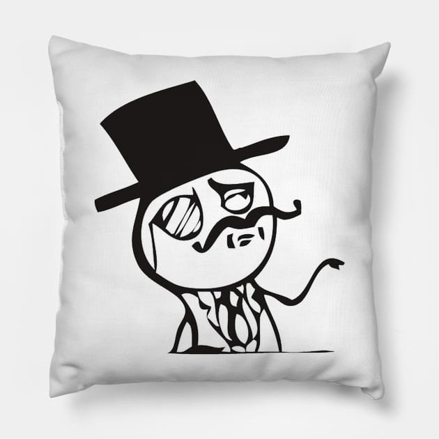 Like A Sir Meme Pillow by FlashmanBiscuit