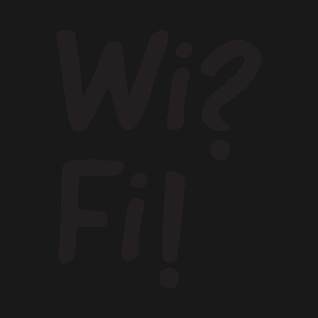 Wifi funny text by sigdesign