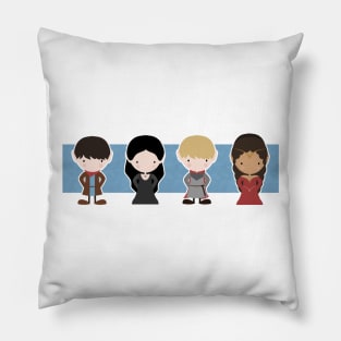 Merlin, Morgana, Arthur, Guinevere, Chibi Merlin Pillow