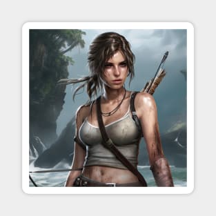 Lara Croft Tomb Raider Magnet