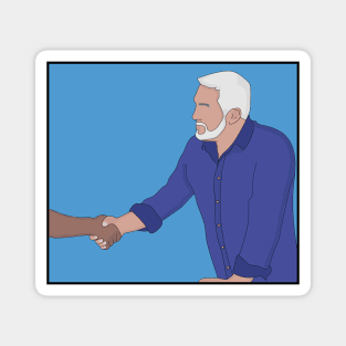 The Hollywood Handshake Magnet