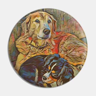 Best Friend Puppies Pin