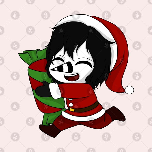 laughing jack steals candy christmas version by LillyTheChibi