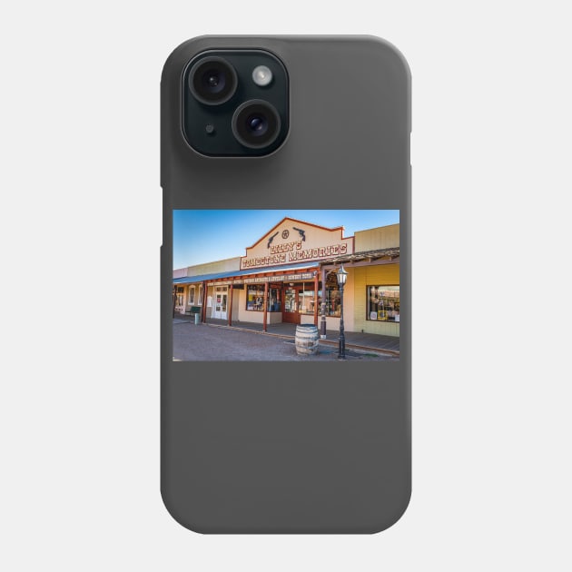 Allen Street in Tombstone, Arizona Phone Case by Gestalt Imagery