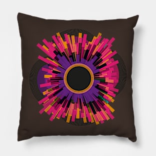 Abstract City Pillow