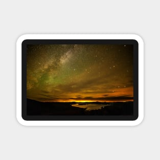 Rangeley Lake Milky Way Rangeley Maine Magnet