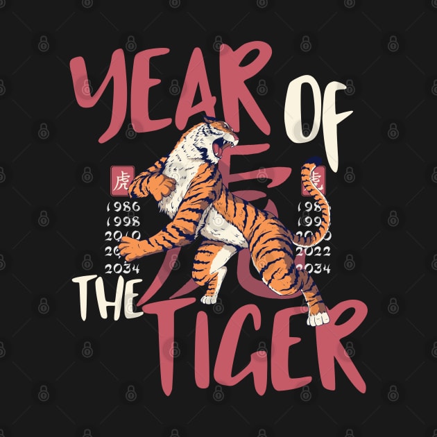 Year Of The Tiger Chinese New Year 2022 by TheAparrelPub