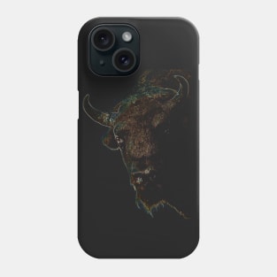 american bison, Colourful Bison Phone Case