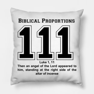 Biblical Proportions Pillow