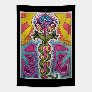 Kundalini Staff Original Tapestry