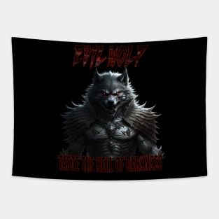 Evil Wolf Tapestry