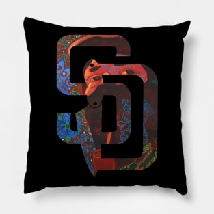 Small Chicano Dago Pillow