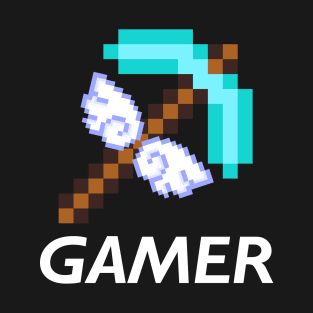 Air-Pick Epic Gamer White T-Shirt