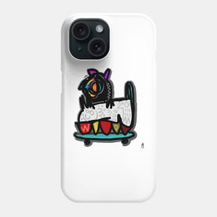 skater dog Phone Case