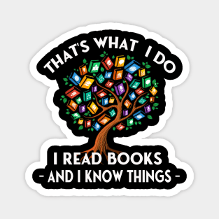 I Read Books Magnet